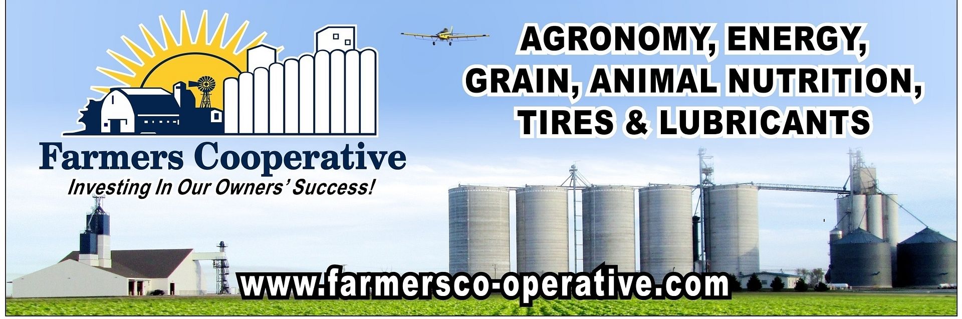 Farmers Cooperative farm farmer's coop Dorchester, NE